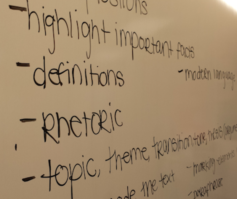 Tenth grade Lesson Introduction to Annotation Techniques