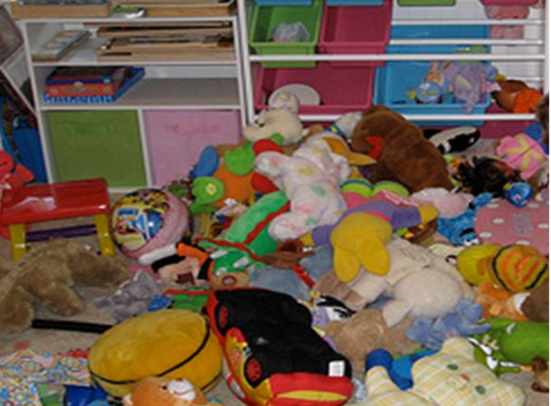 Kindergarten Lesson My Messy Room Organizing with a Ten Frame