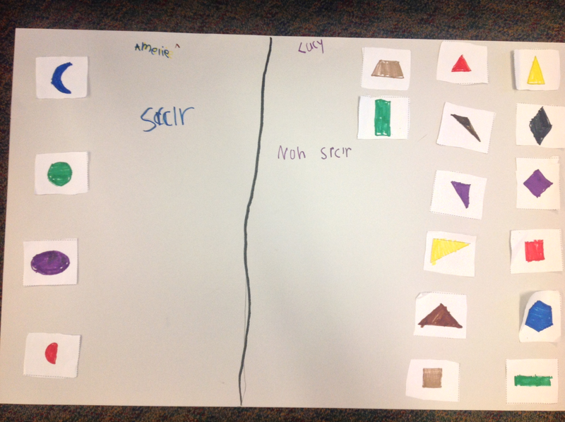 First grade Lesson Sorting Shapes | BetterLesson