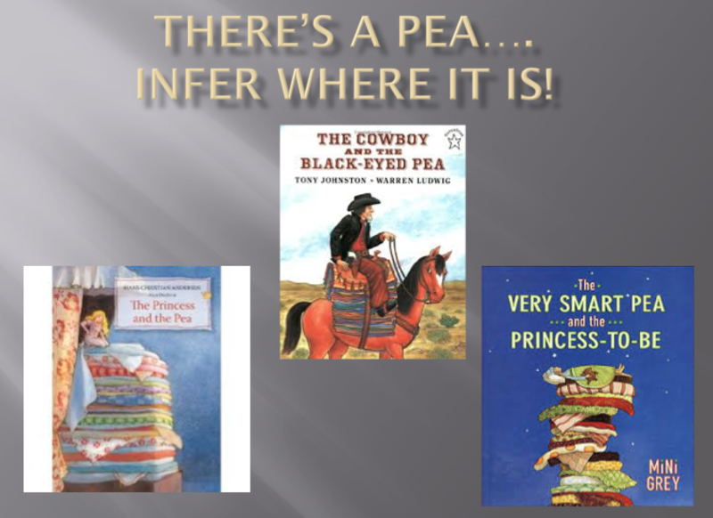 Second grade Lesson Ouch! There's a Pea Under the Mattress! (Lesson 1 of 3)