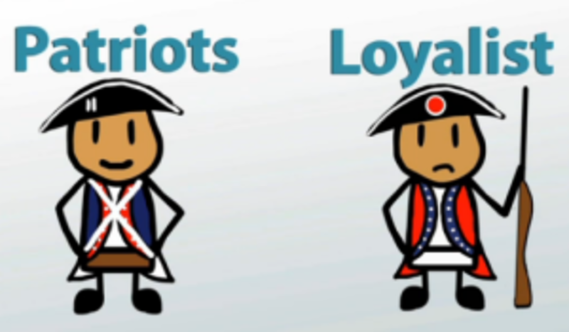 fifth grade lesson preparing for katies trunk loyalists vs patriots loyalists vs patriots