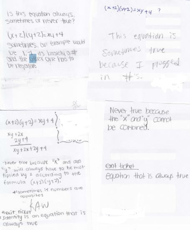 Polynomial homework picture