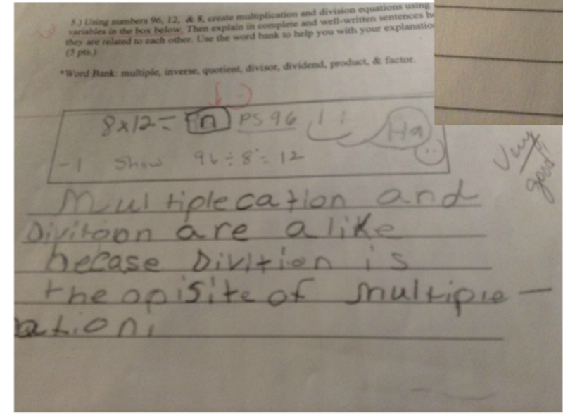 Fourth grade Lesson Division: Quiz 1: Assessing division of 2,3, &4