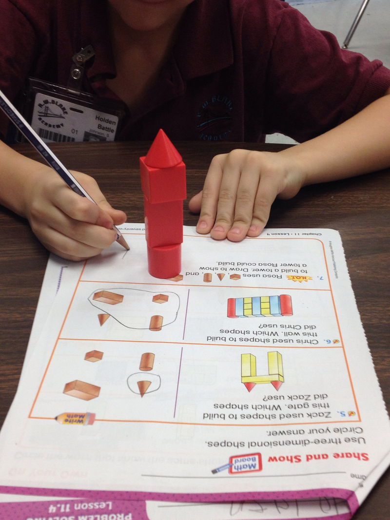 First grade Lesson Make New 3D Shapes | BetterLesson