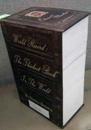What is the thickest book in the world