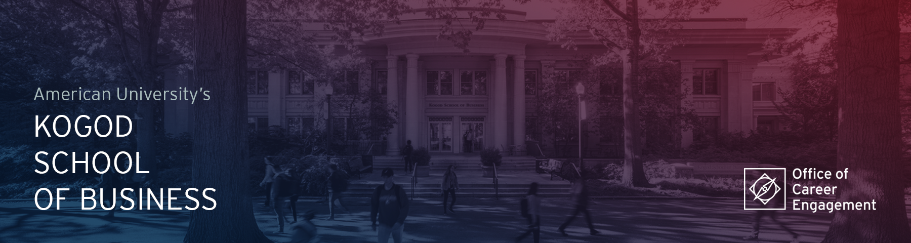 American University - Kogod School of Business Banner