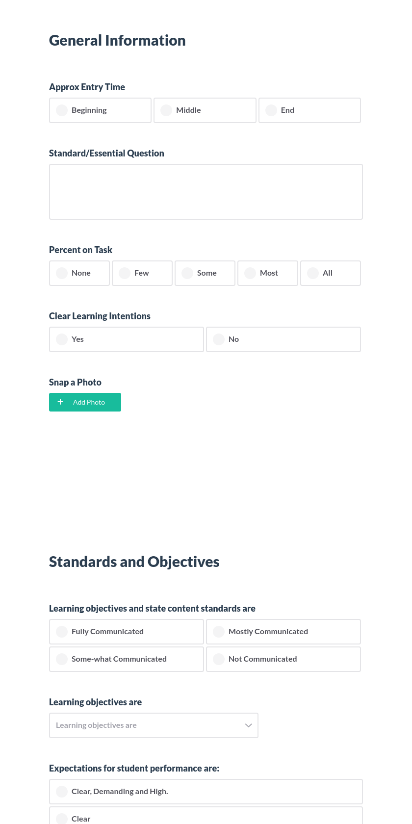 Presenting Content Preview