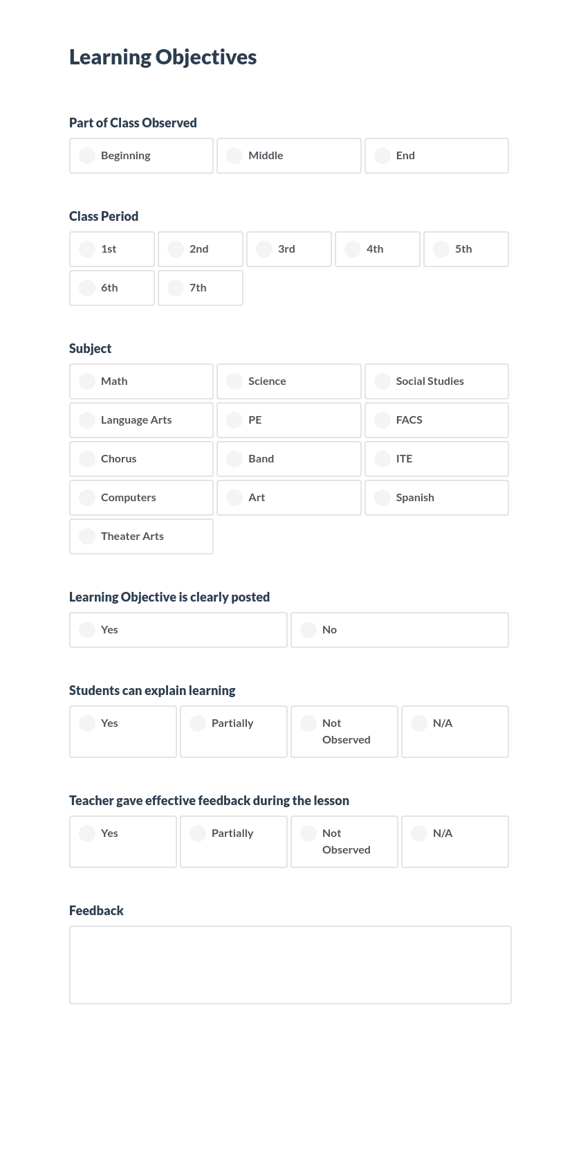 Springfield Middle School Preview