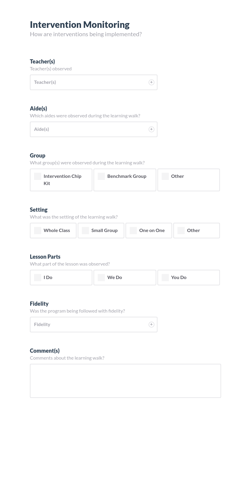 RTI Monitoring Preview