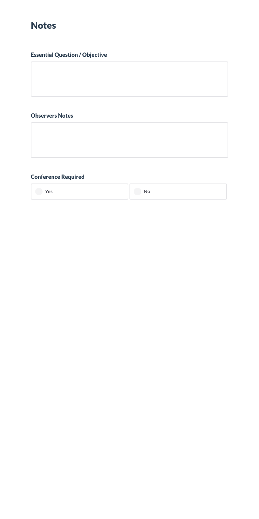 Informal Walkthrough Preview