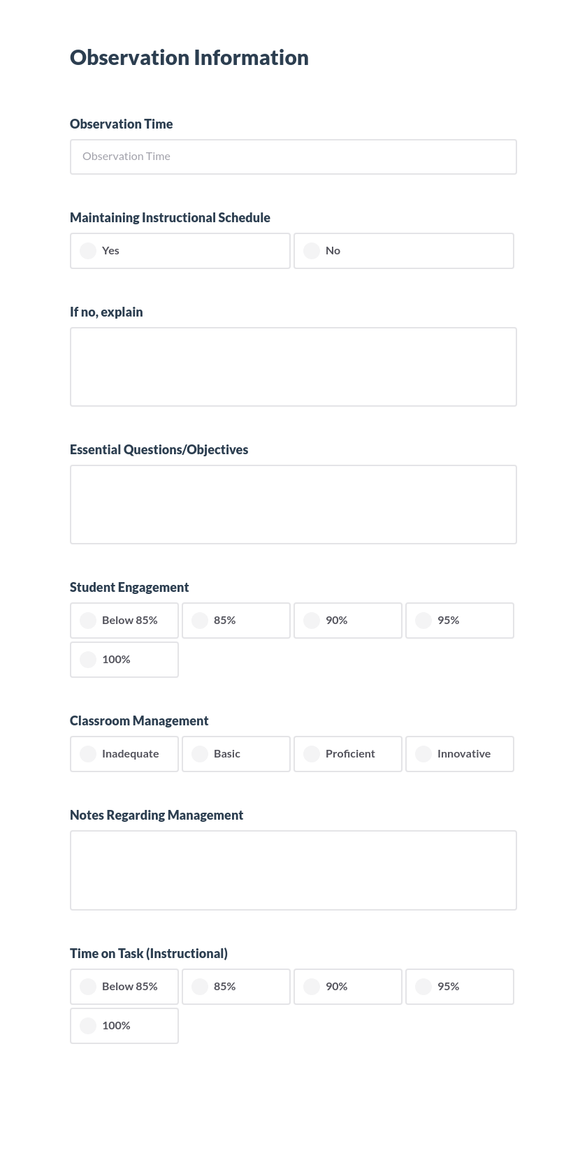 Math Reflection Guide Preview