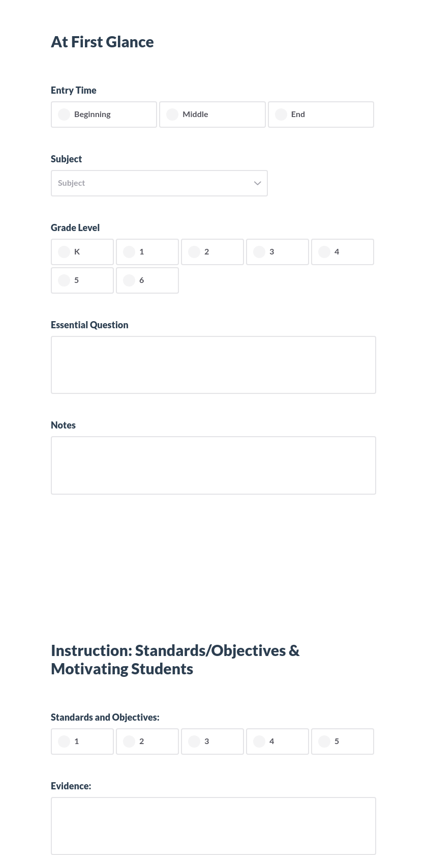 Greenwood Template Preview