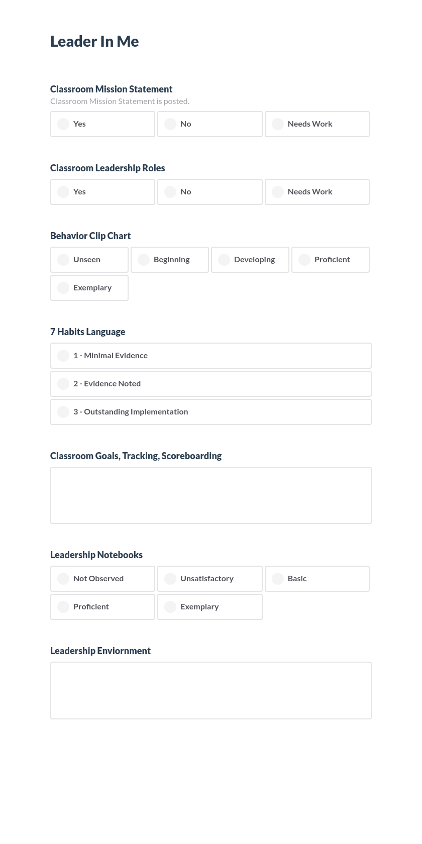 Leader In Me Preview