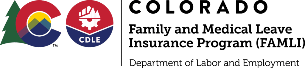 Logo for the Family and Medical Leave Insurance (FAMLI) Division in Colorado