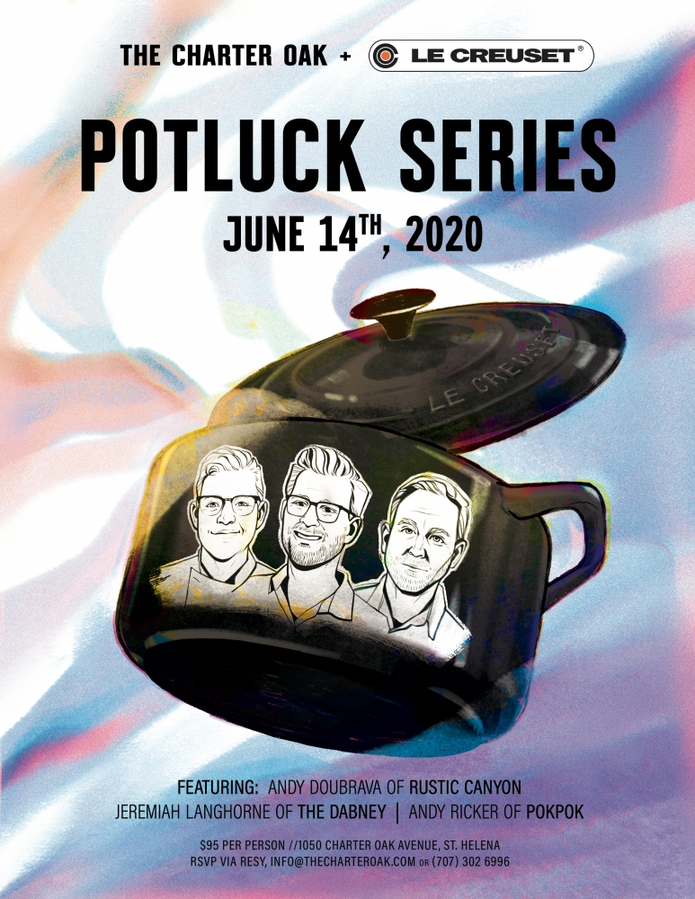 GUEST CHEF POTLUCK DINNER JUNE 14