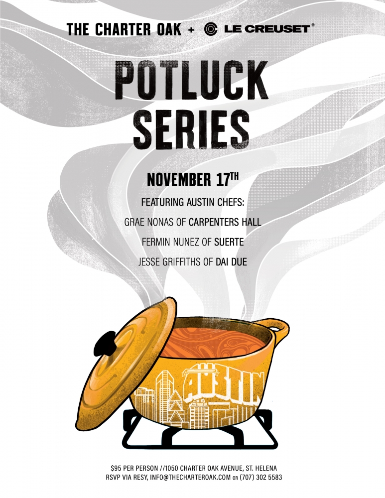 Guest Chef Potluck Dinner November 17