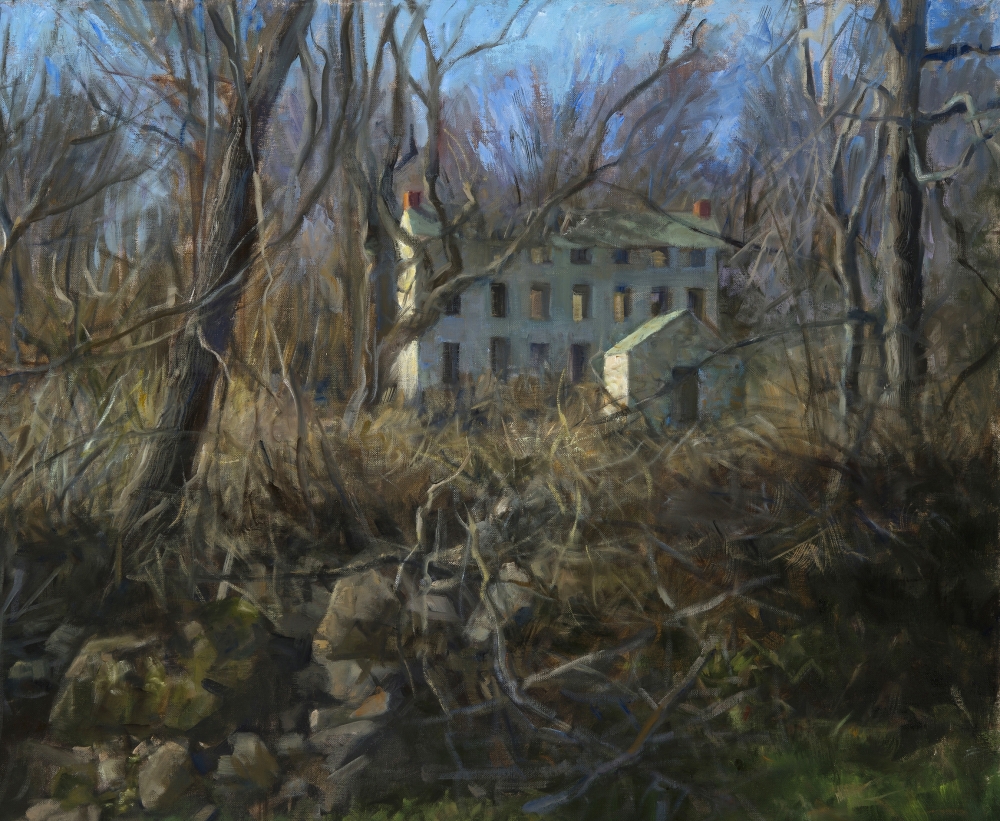 The Source (Detail), 28" x 38", Oil On Linen