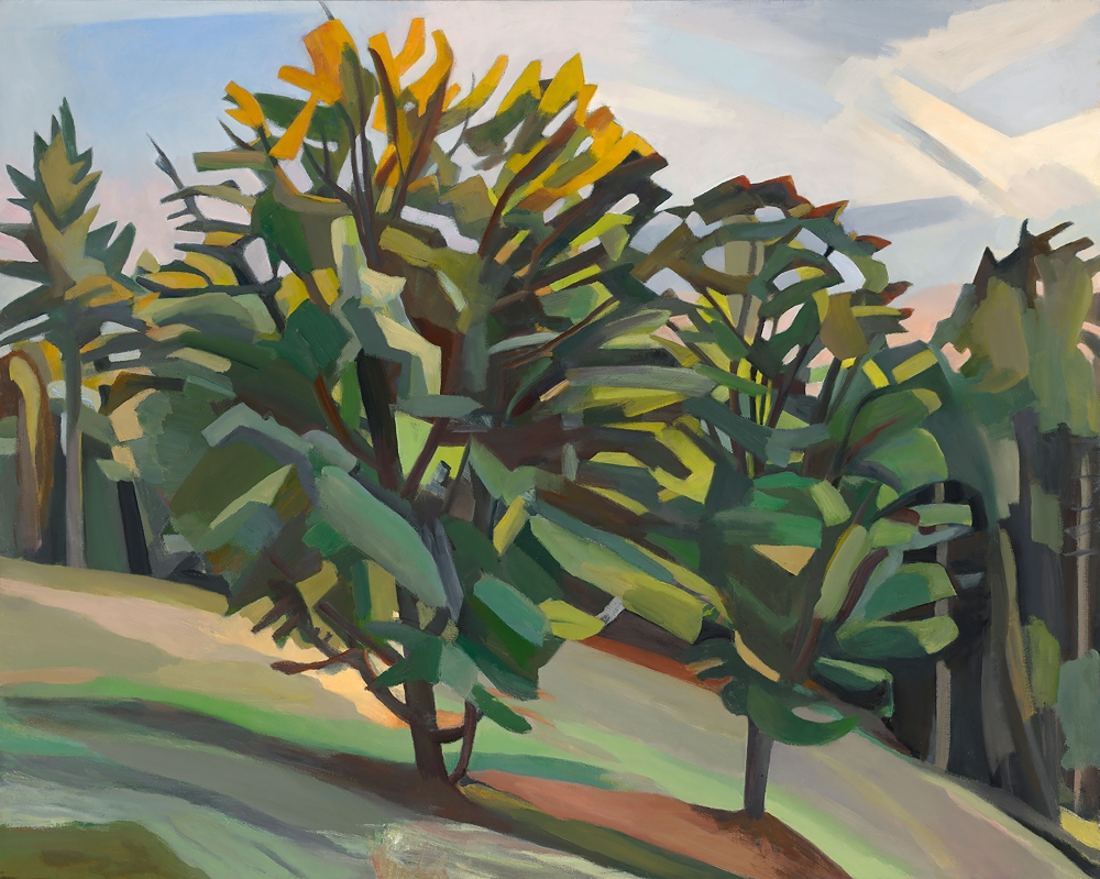 Martha Armstrong, Start Of Fall, Oil On Canvas
