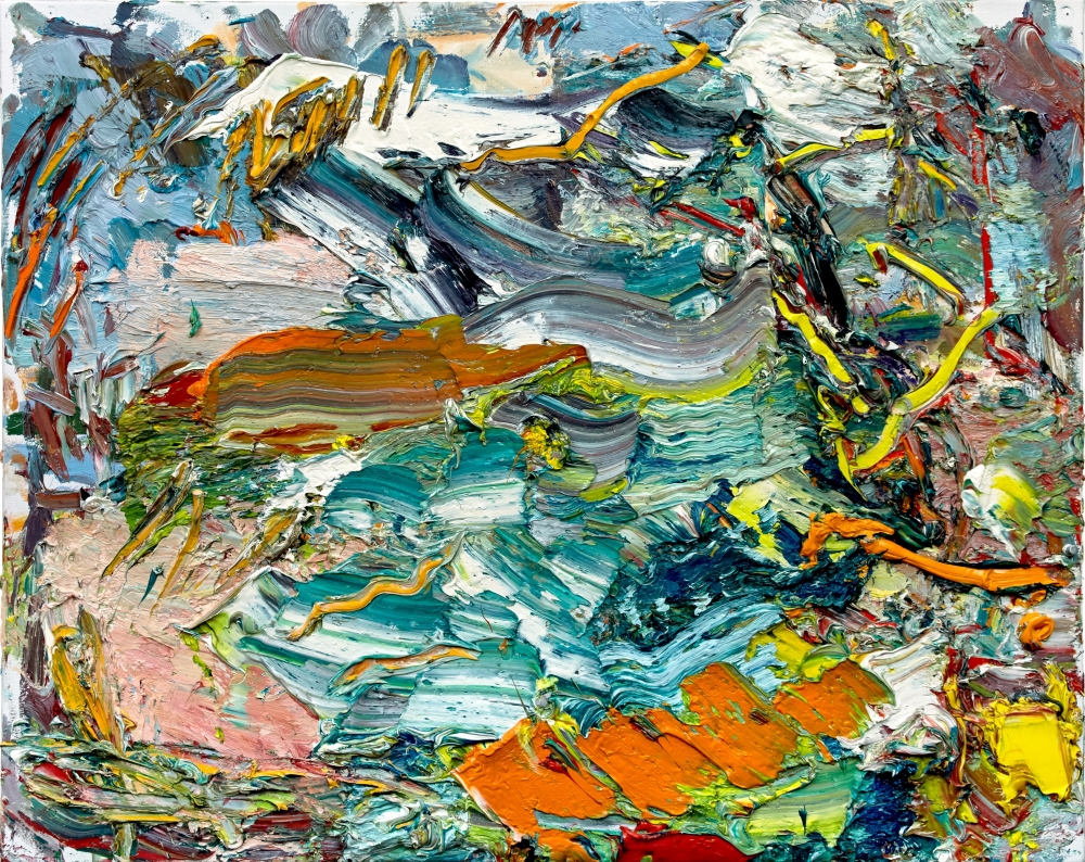 Grassy Waters, 24" x 30", Oil On Linen