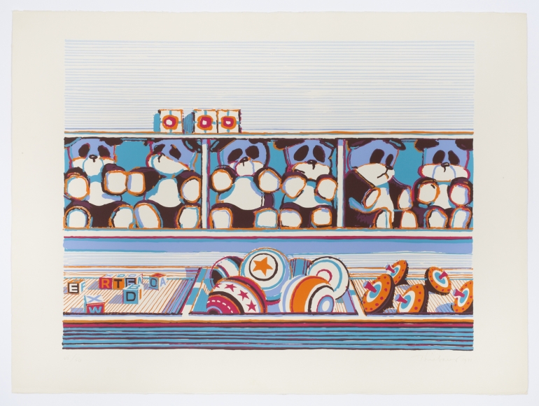 Prints by Wayne Thiebaud Exhibitions Allan Stone Projects