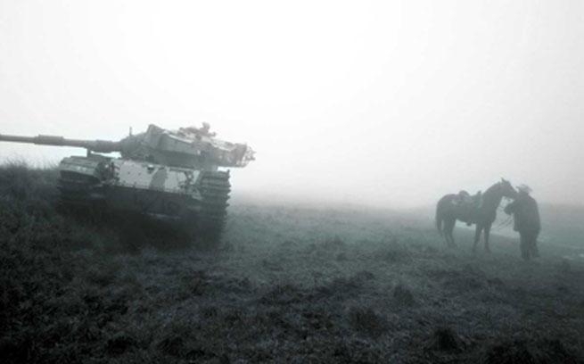 Rina Castelnuovo, Untitled (Golan Heights Cowboys), 2004