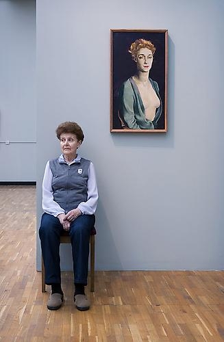 Andy Freeberg, Nathan Altman's Portrait of I.P. Degas, State Tretyakov Gallery, 2008