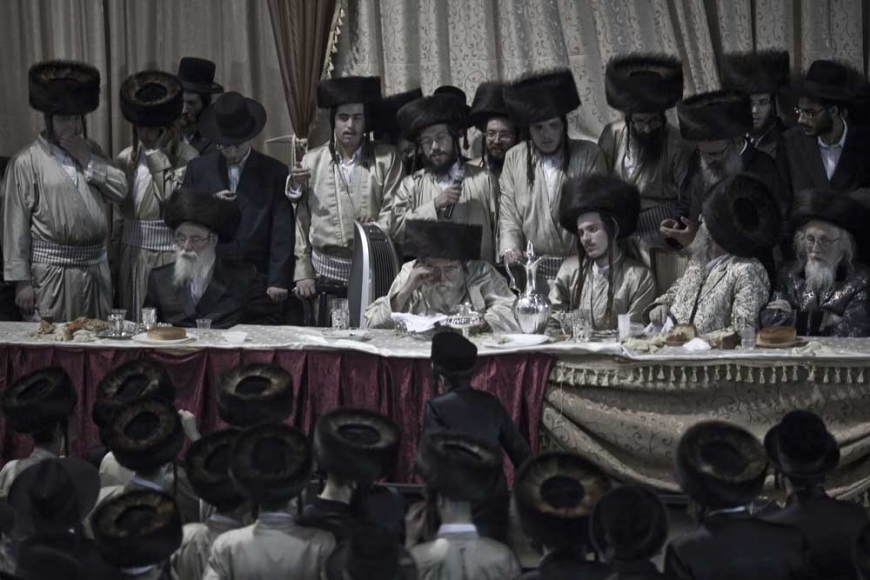 Wedding I, Toldot Avraham Yitzchak Hasidim, Bnei Brak, 2012, C-Print