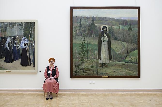 Andy Freeberg, Mikhail Nesterov's Blessed St. Sergius of Radonezh, Russian State Museum, 2009