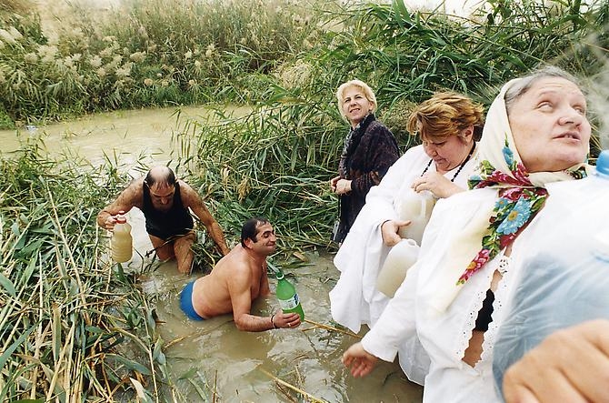 Noel Jabbour, Epiphany II, Jordan River, 18 January 2000
