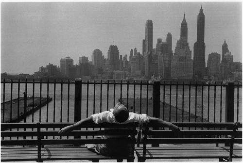 Louis Stettner, Promenade, Brooklyn, NY, 1954