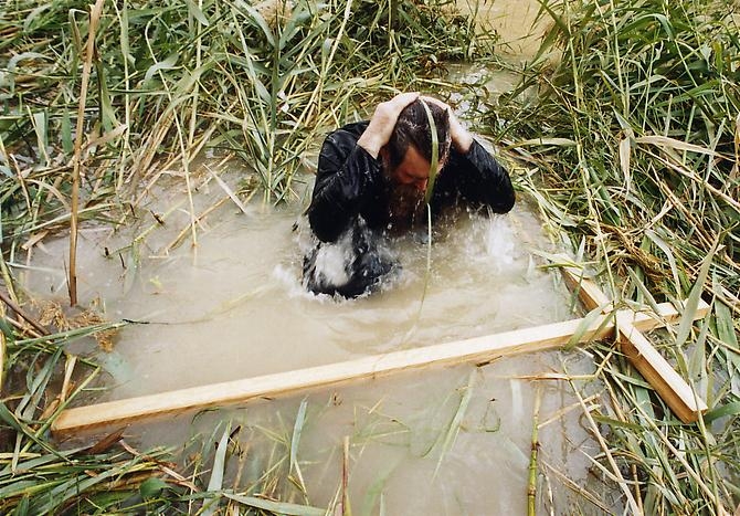 Noel Jabbour, Epiphany, Jordan River, 18 January 2000