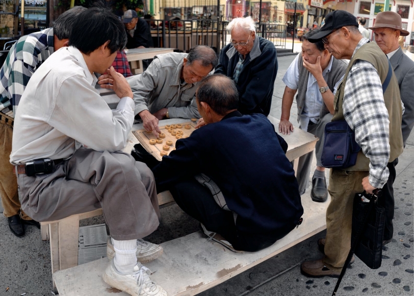 Xiangqi (Chinese Chess), 2008, Chromogenic color print