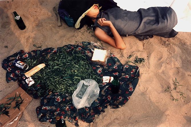 Bertien van Manen, Night on a Lake, 1997