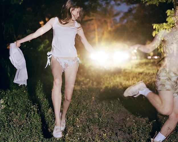 ANGELA STRASSHEIM, Untitled (Headlights), 2005