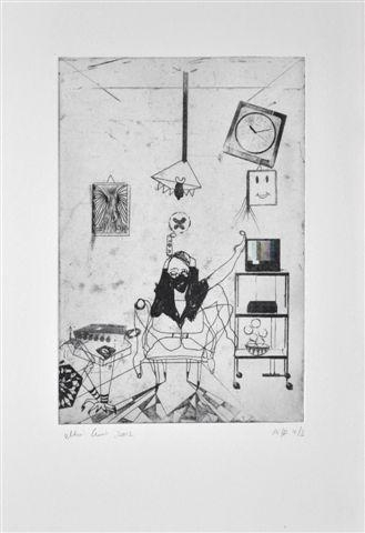 Ofri Cnaani, Projection Room I, 2012