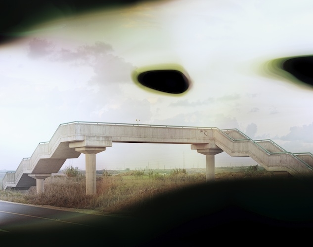 Bridge with Flowers, Route 42, 2013