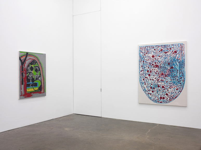 EJ Hauser, Barn Spirits, installation view at Derek Eller Gallery, New York