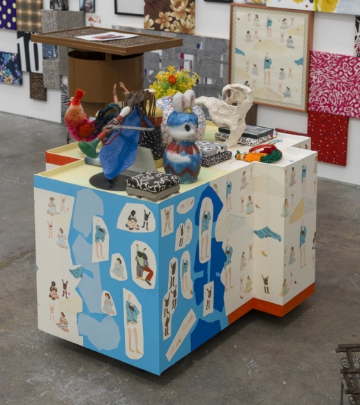 Untitled (in collaboration with Dawn Cerny and Arthur Gibbons), 2016, 22 x 28 x 34 inches