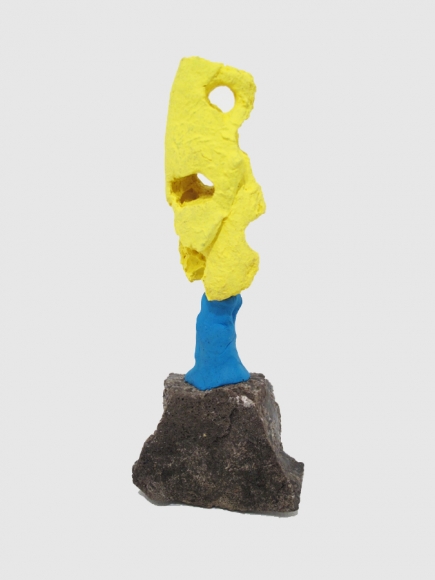 Driftloaf (Mini Yellow on Blue Clay), 2015
