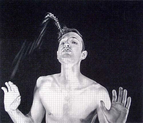 Bruce Nauman, 2004, graphite on paper