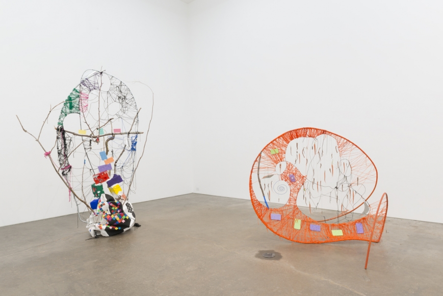 Michelle Segre, Dawn of the Looney Tune, installation view at Derek Eller Gallery, New York 