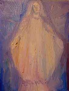 Madonna, 2002, oil on linen