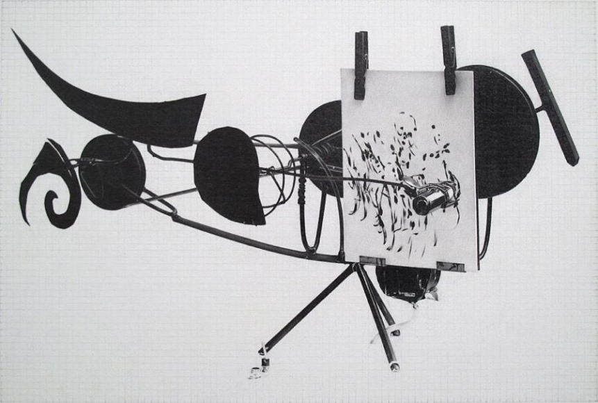 Dan Fischer Jean Tinguely, Meta-Matic No. 8, 2015