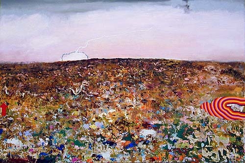 This Worrisome Land, 2003, oil on canvas 