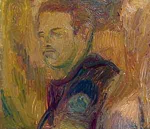 Piazza, 2002, oil on linen