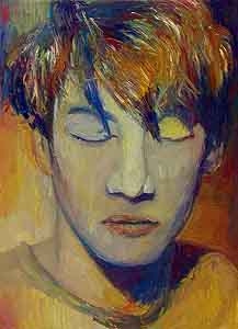 Keanu Dream, 2003, oil on linen
