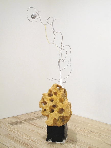 Cloud Minder, 2012, foam, metal, plaster, yarn, enamel, paper maché