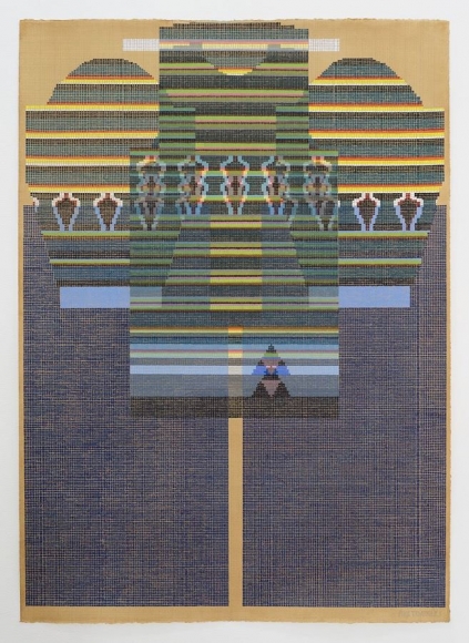 Ellen Lesperance Pink Triangles, 2017