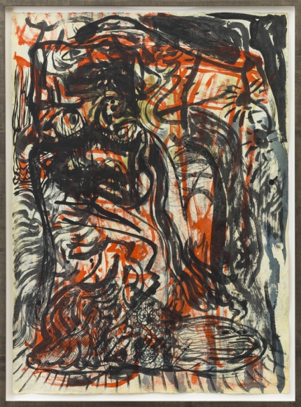This Is the North, We Do as We Please, 2016, mixed media on paper