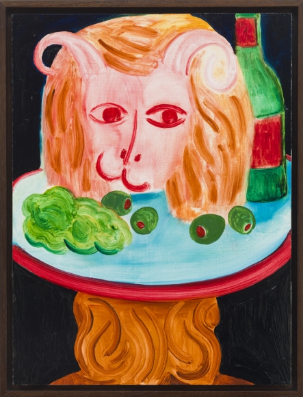 Untitled, 2015 oil on masonite